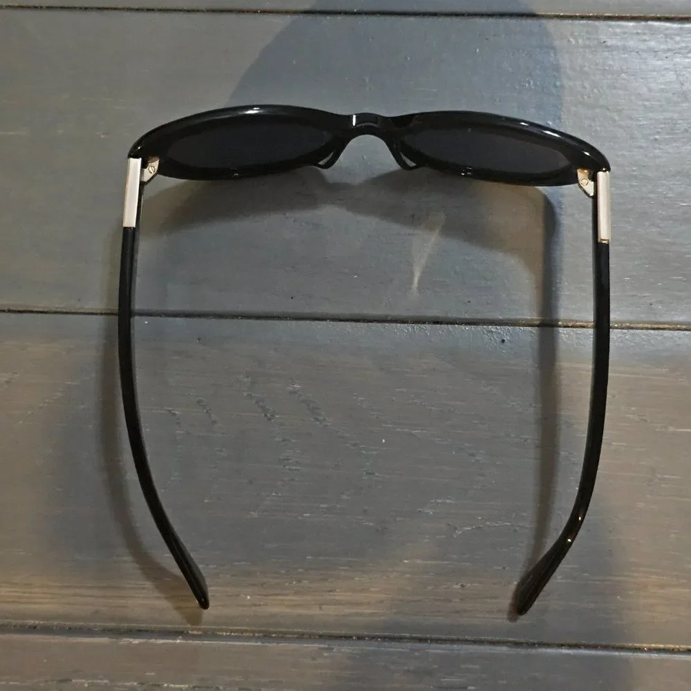 Kate Spade New York Women's Black Emmalynn Cat Eye Sunglasses- EMMALYNN/S 807M9